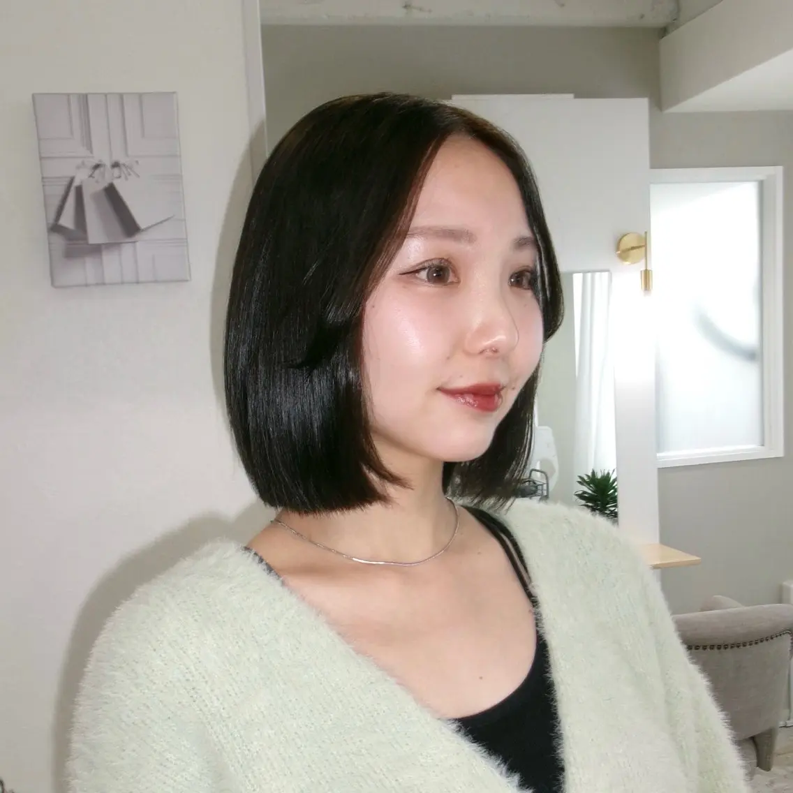 ショート カラー ボブレイヤー ブリーチ ブラウンカラー 透明感カラー デザインカラー ヘアカラー トリートメント sayuri /大阪・心斎橋美容師のヘアスタイル
