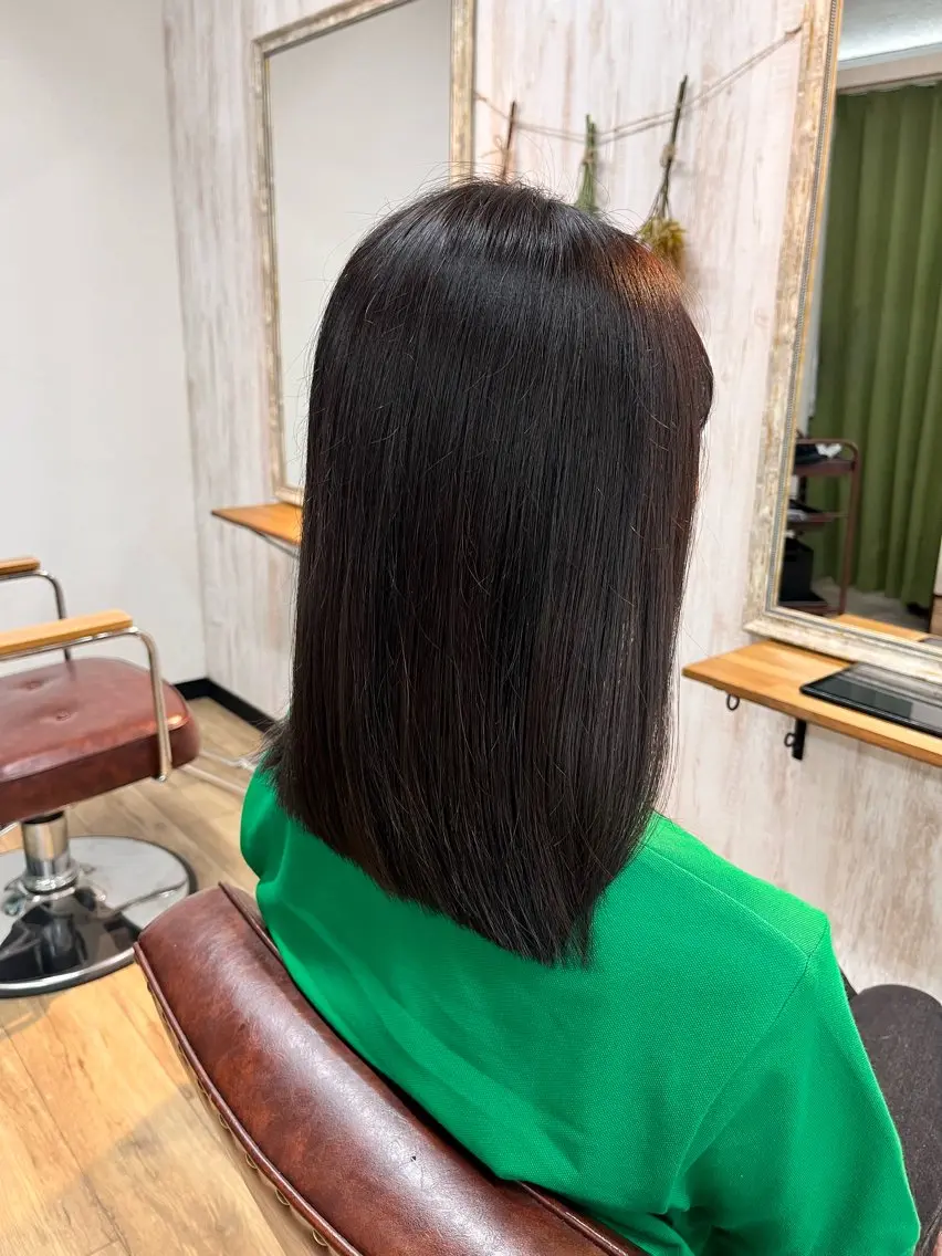 カラー カット 🫧透明感カラー /艶髪すなお🧸のヘアスタイル