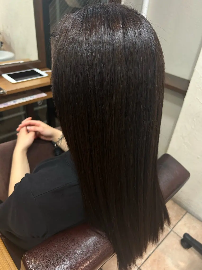 セミロング 💐暖色カラー/ レイヤーりゅーき💐のヘアスタイル