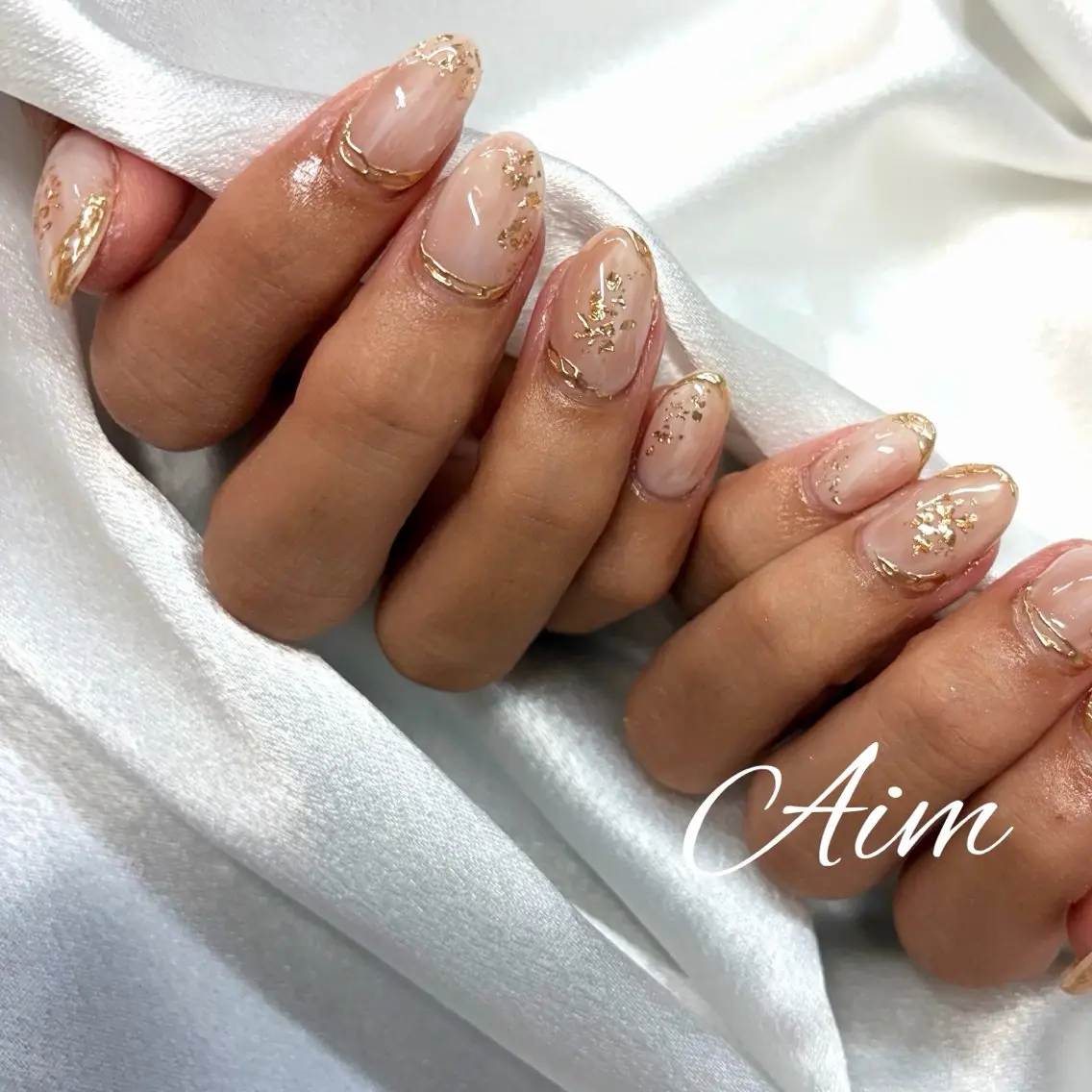 ネイル ハンドネイル Aim🌿 kanaのネイルデザイン