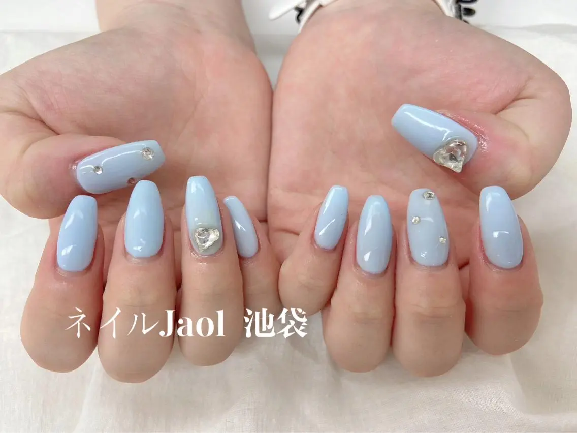 セミロング ネイルJaol 池袋のネイルデザイン