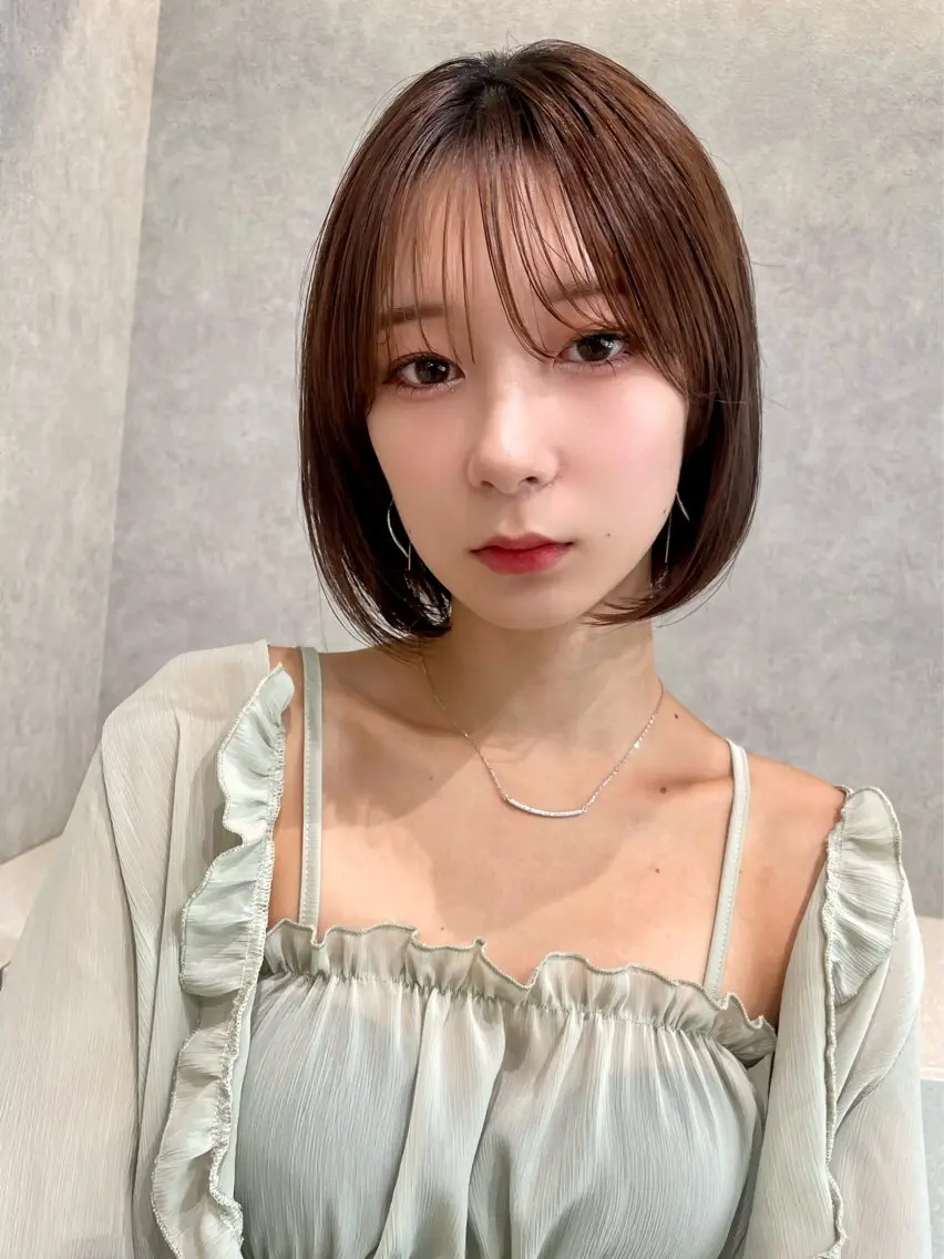 ショート 三鷹で1番ショート ボブをカットする新谷のヘアスタイル