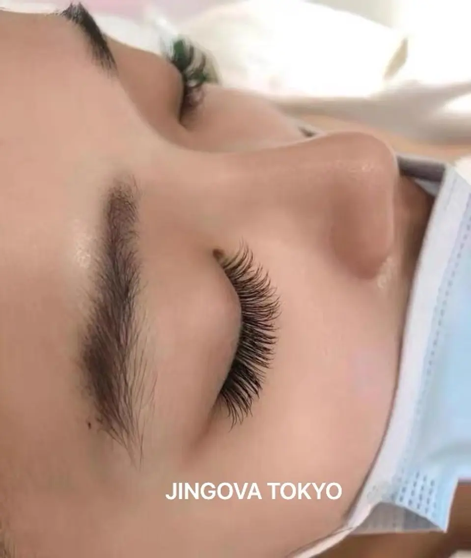 マツエク・マツパ 束感まつ毛 フラットラッシュ 韓国風マツエク ワンホンマツエク ユミナガ ジンのマツエク・マツパデザイン