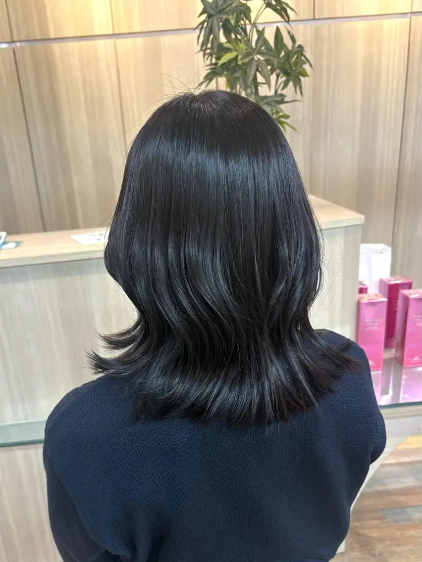 ミディアム カット トリートメント 塙 梨菜🧸🤍のヘアスタイル