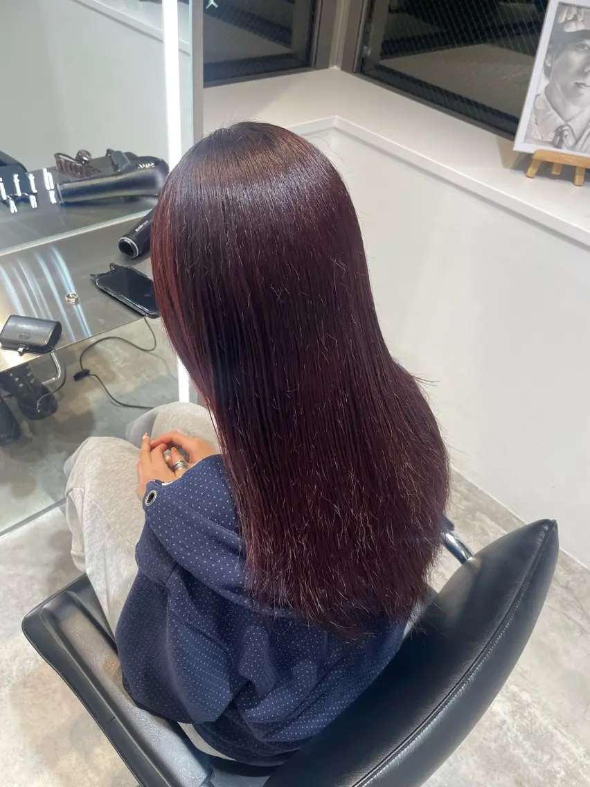 ロング カラー カット ヘアカラー fifth 武正 琉生のヘアスタイル