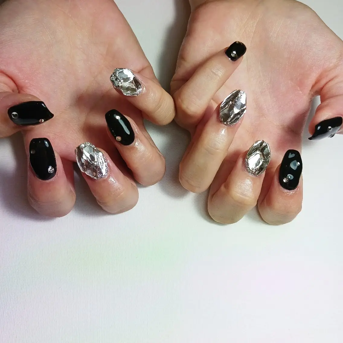 ネイル ジェルネイル 持ち込み ショートネイル ハンドネイル owlnail /持込みデザイン専門のネイルデザイン