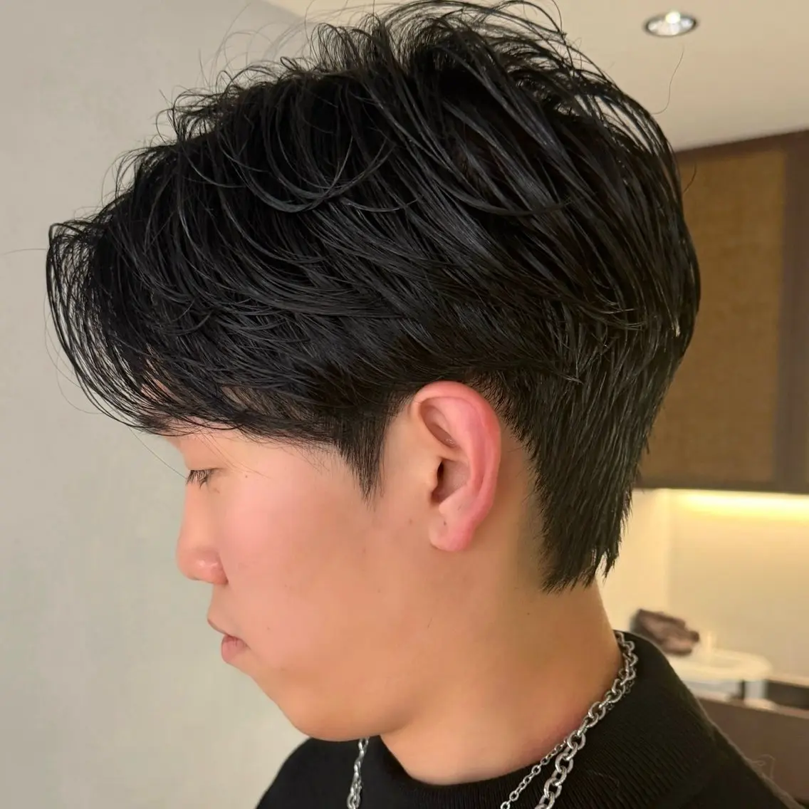 メンズ カット センターパート特化/ メンズカット/ヒロキのヘアスタイル