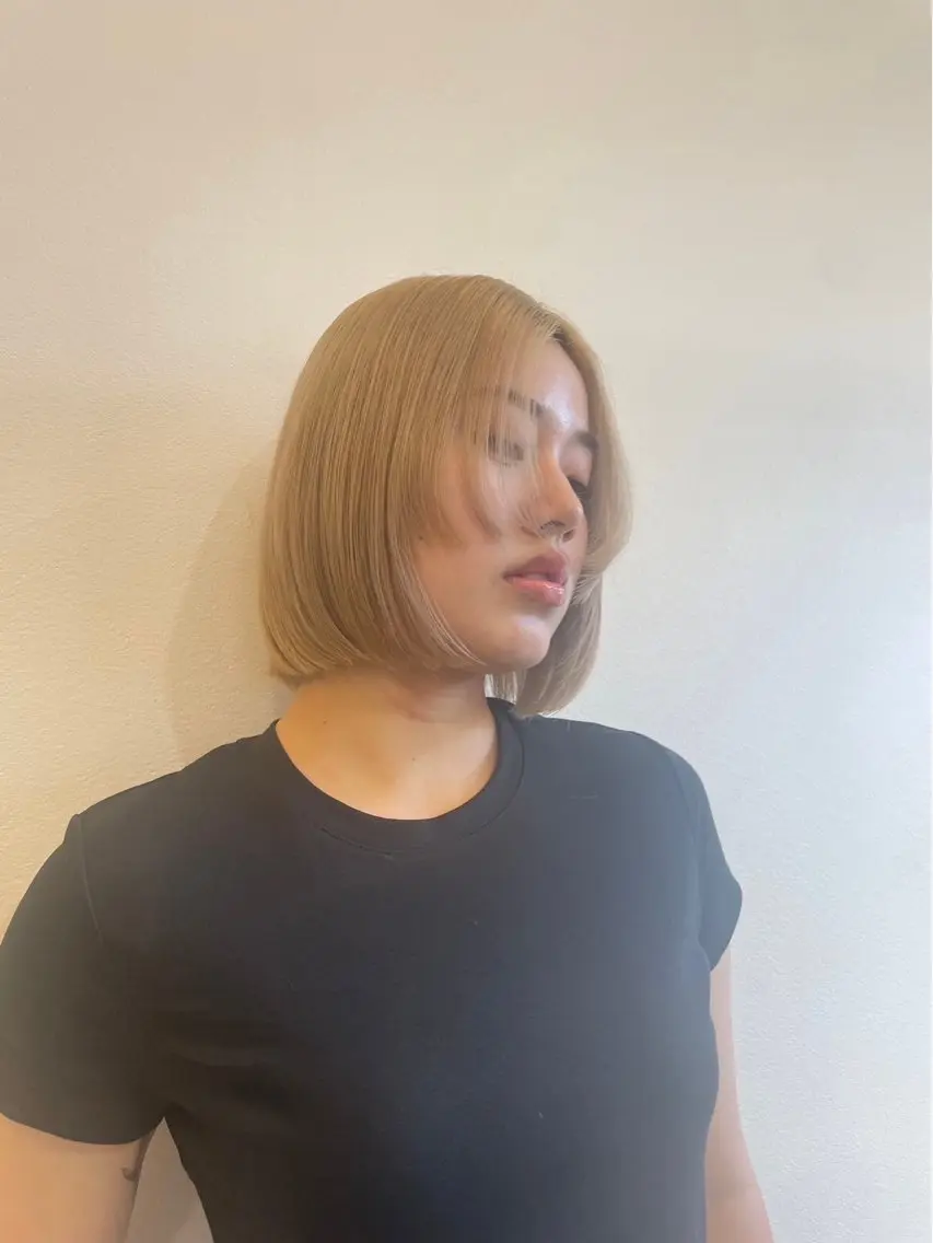 カラー トリートメント Mint セイナのヘアスタイル