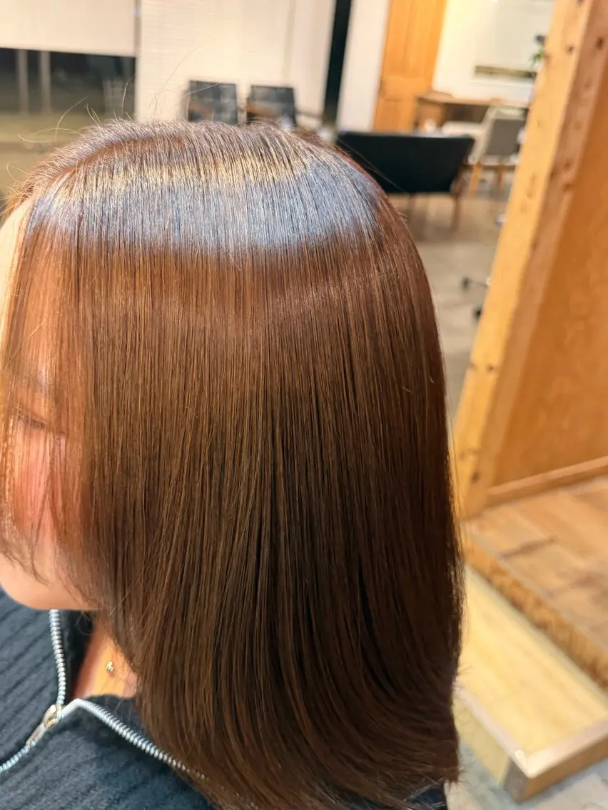 ミディアム カラー Tanabe. Yのヘアスタイル