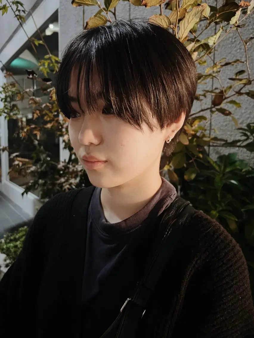 ショート カラー パーマ ヘアアレンジ ハンサムショート 丸みショート くびれヘア ショートヘア ショートヘア原宿 fifth コシのヘアスタイル