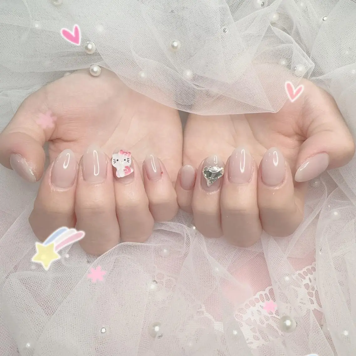 ネイル ハンドネイル 🎀シズカ nail🎀のネイルデザイン