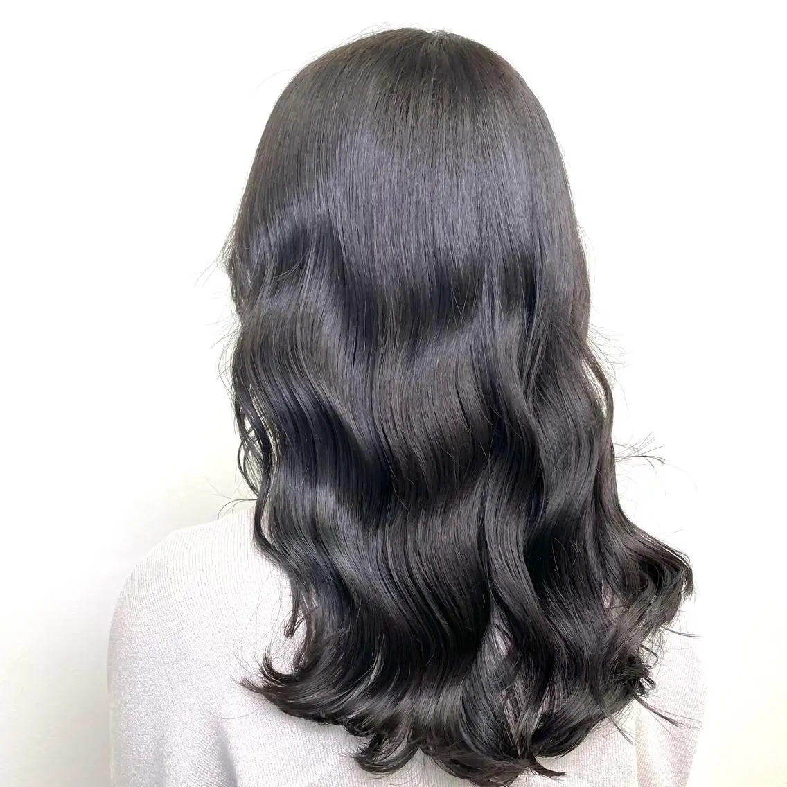 セミロング カラー ブリーチなし透明感 🍀梅田・増田のヘアスタイル