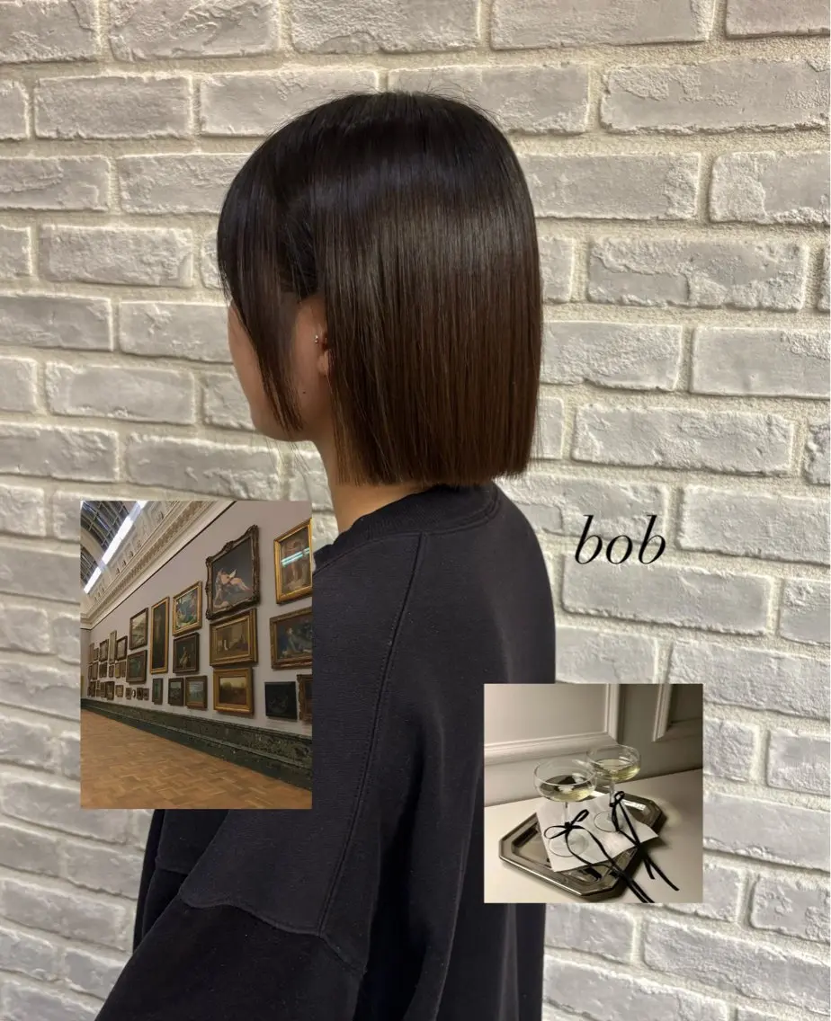 ショート トリートメント 透けカラー.艶髪. 梅田♡midoのヘアスタイル
