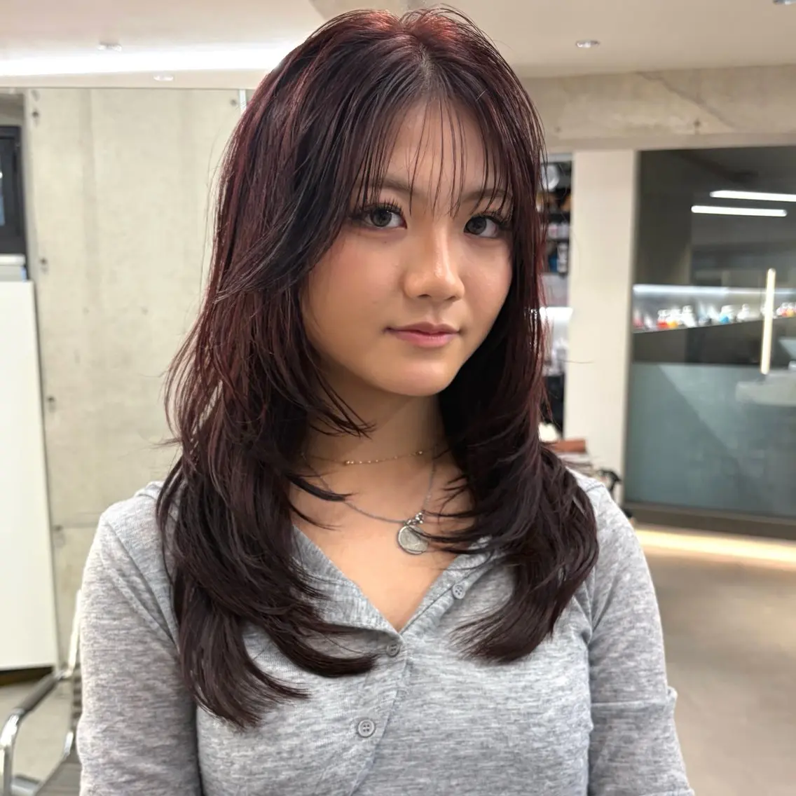 ミディアム カラー レイヤーカット ボブ/ショート/ パーマ得意です◎平井のヘアスタイル