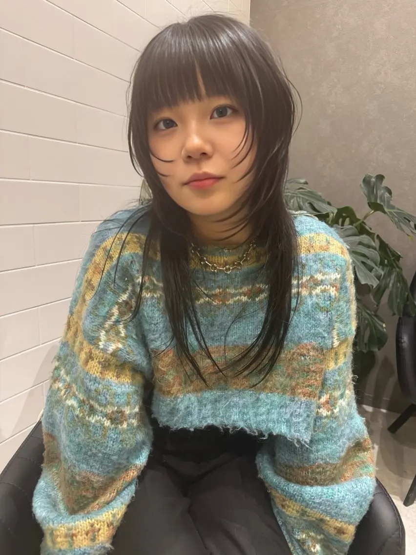 カット+カラー+髪質改善トリートメントの写真
