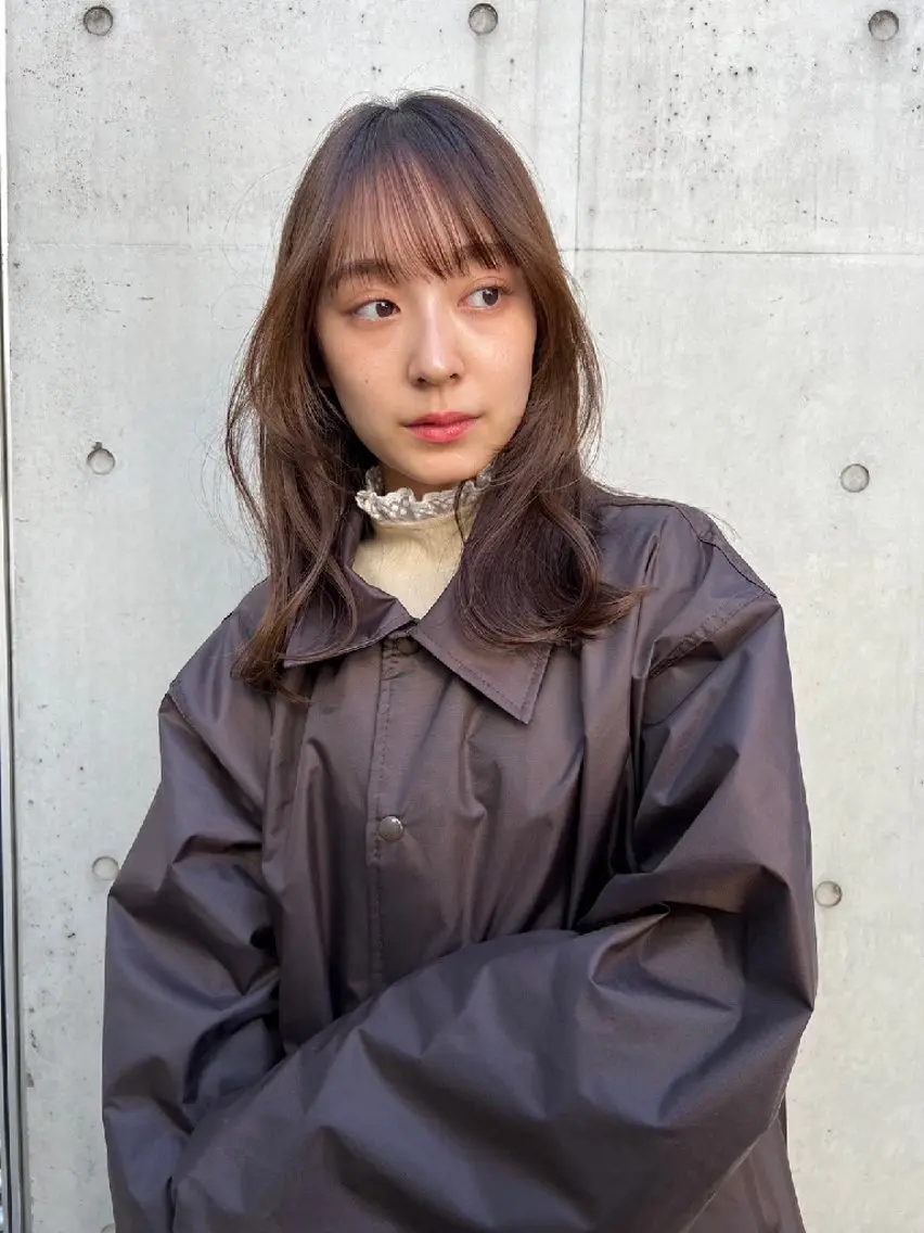 セミロング ARCANA 鴨井　絵利子のヘアスタイル