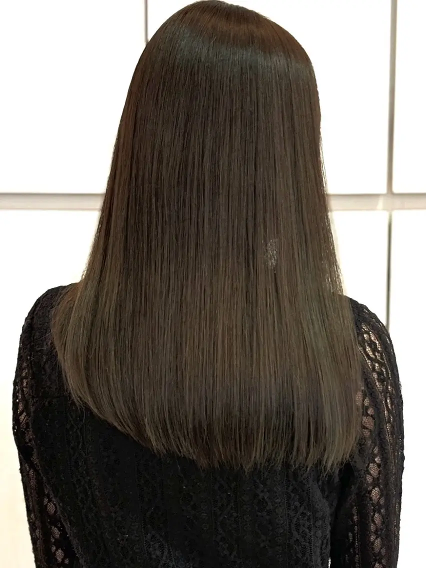 カラー 髪質改善 ヘアカラー トリートメント 💖改善カラー 板倉百花💖のヘアスタイル