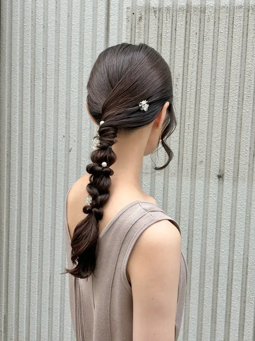 ヘアアレンジ ヘアセット 西山梨々【5/1〜 復帰致します🌼】のヘアスタイル