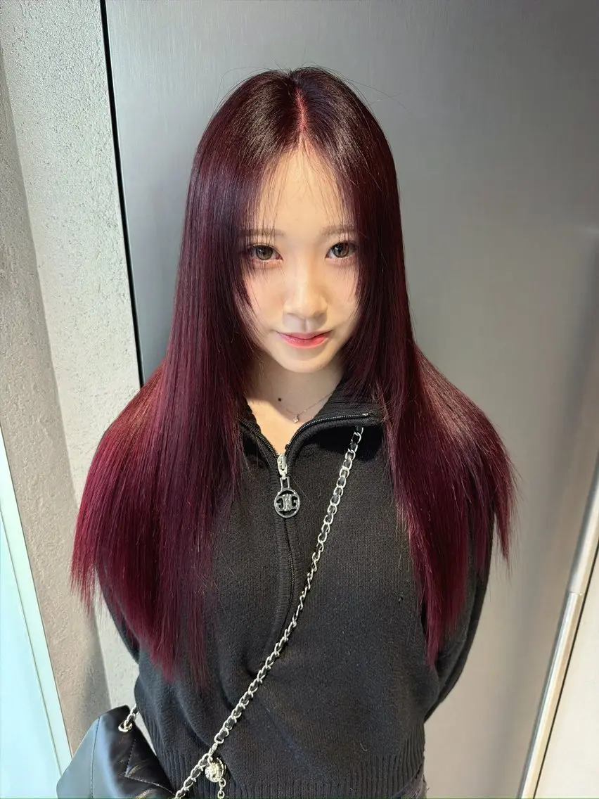 ロング カラー カット ヘアカラー クドウ タイキのヘアスタイル