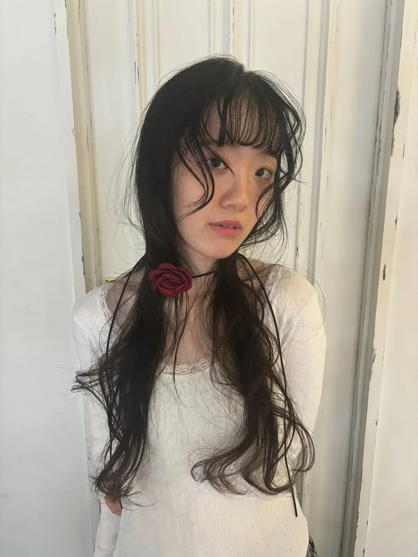 ロング 🎀抜け感ナチュラル 🎵asuna🪽のヘアスタイル