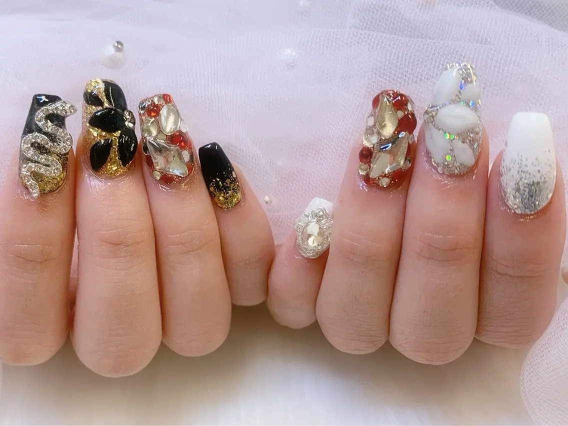 ネイル ハンドネイル Rグループ felizのネイルデザイン