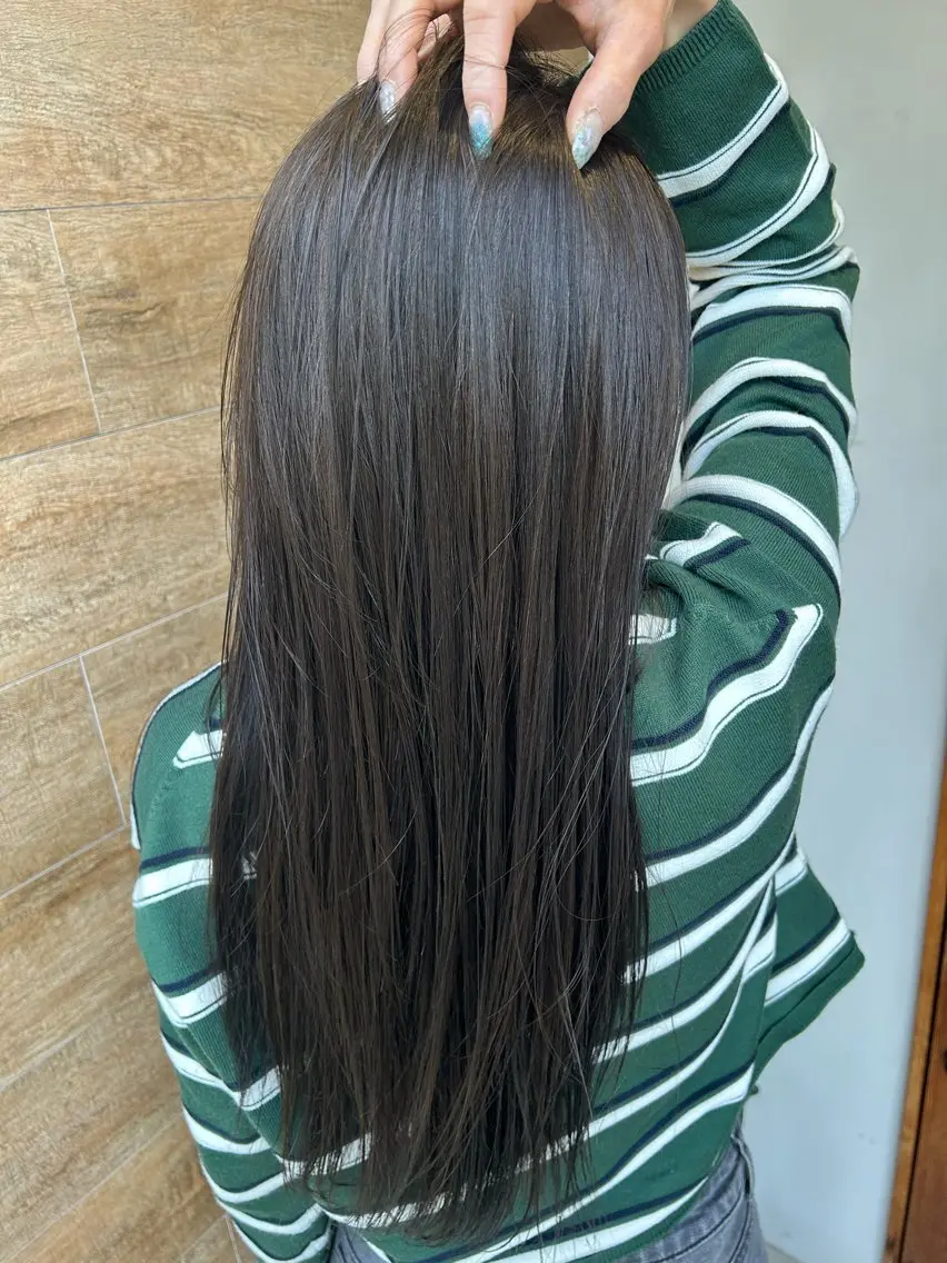 ロング ヘアカラー うる艶×韓国hair 💠明日香💠のヘアスタイル