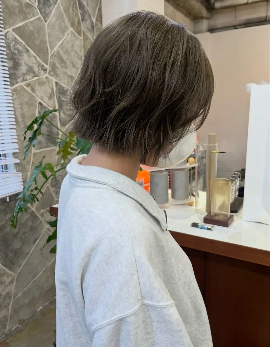 ショート カラー ヘアカラー Sanaダブルカラー ✨️パルコ徒歩1分のヘアスタイル