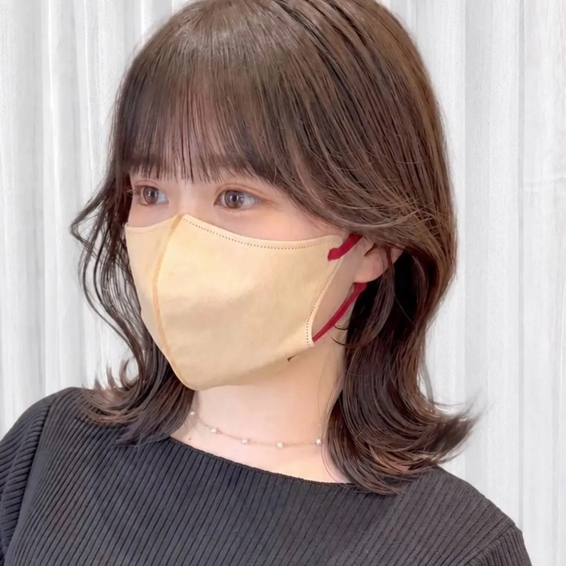 ミディアム yuna  💕ボブ ・透明感カラー💕のヘアスタイル