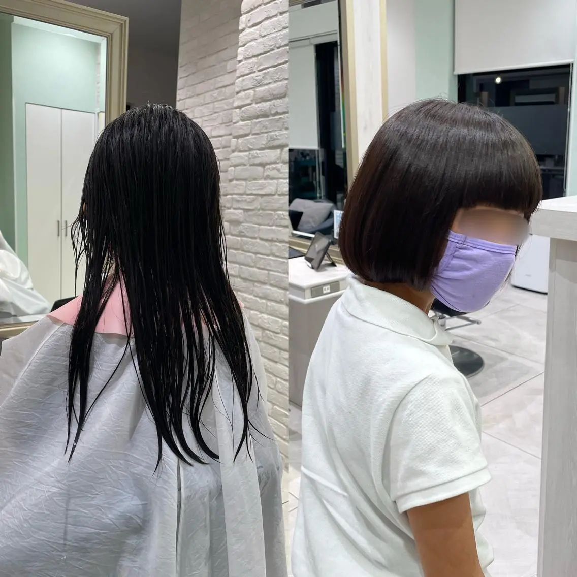 ショート キッズ カット トリートメント ヘアセット パク・ボミン小野リエ 韓国ハーフ🦊のその他イメージ