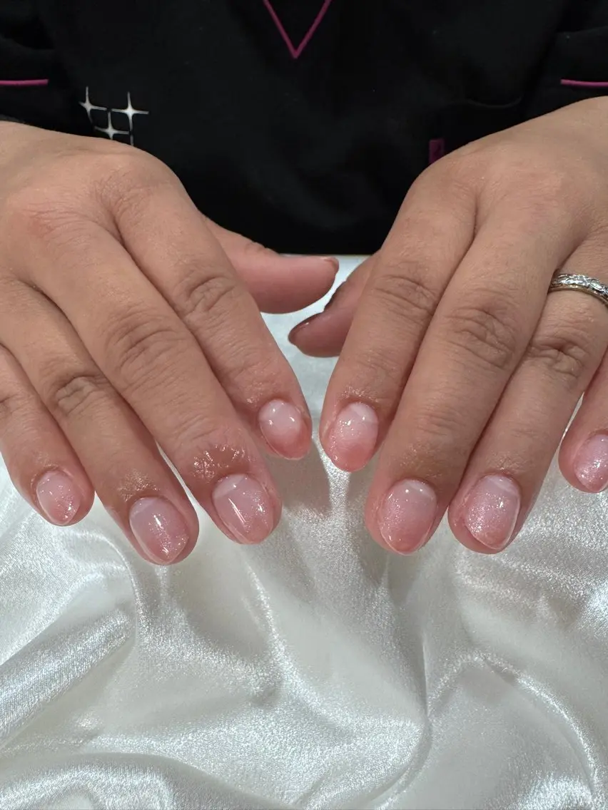 ネイル グラデーション ラメ(グリッター) ハンドネイル Nail 中村公園 kanakoのネイルデザイン