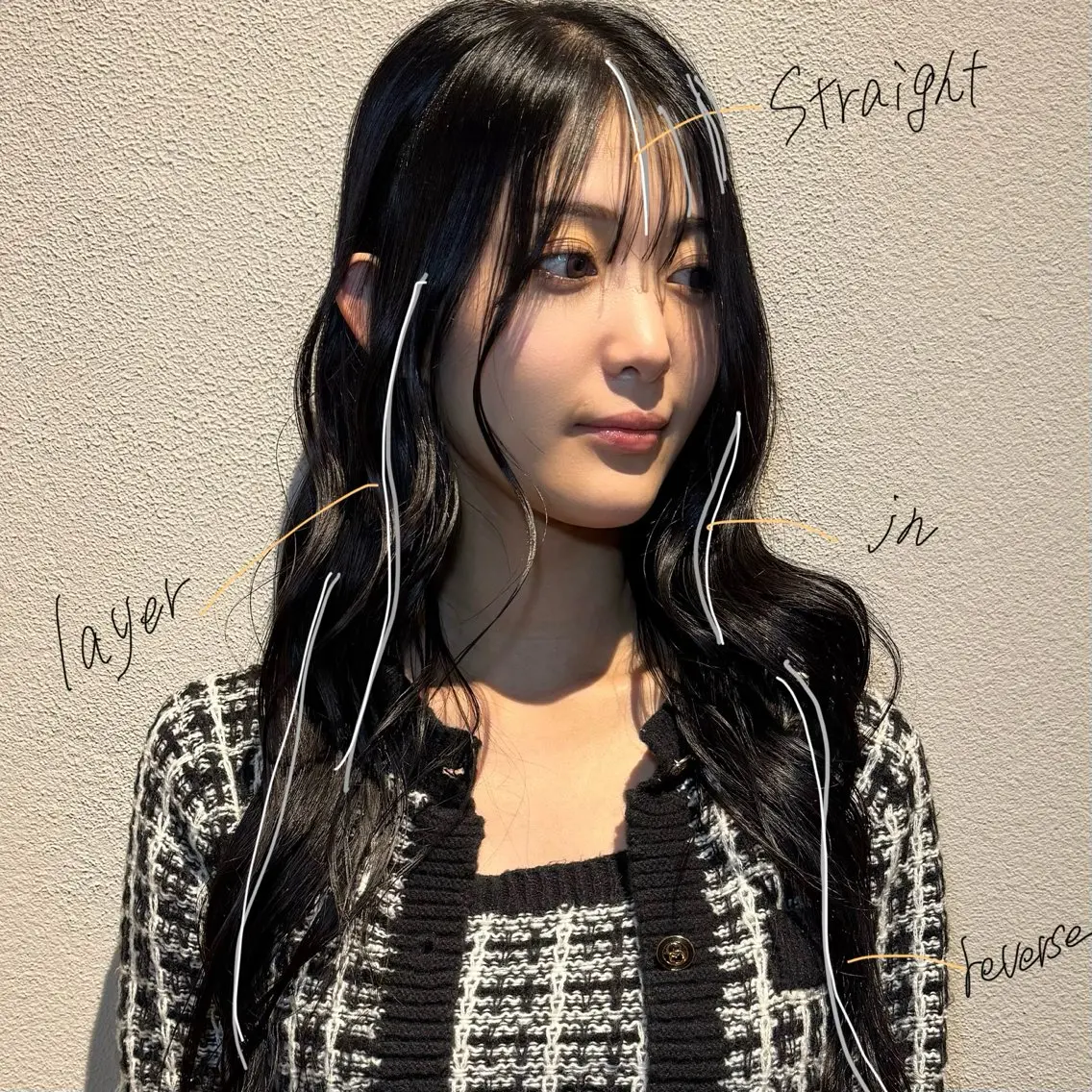 ロング カット ヘアカラー 【天満1艶髪】潤艶/ 髪質改善🌹釣本竜哉のヘアスタイル