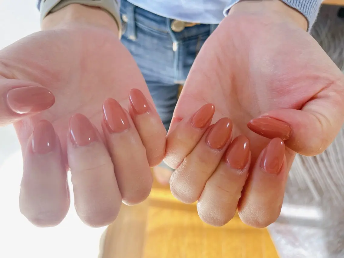 ネイル オーロラネイル フットネイル フレンチネイル ジェルネイル 韓国ネイル ハンドネイル mogunail &blowのネイルデザイン