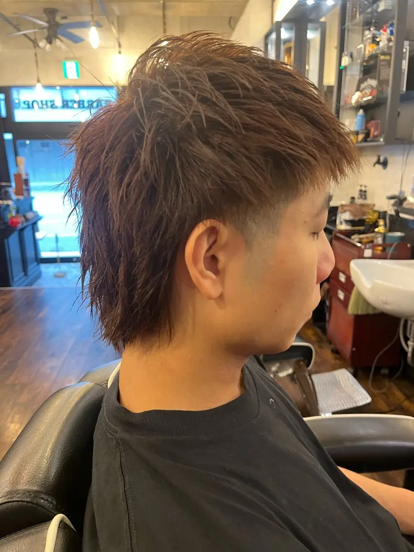 ショート 山崎 ユキヤのヘアスタイル