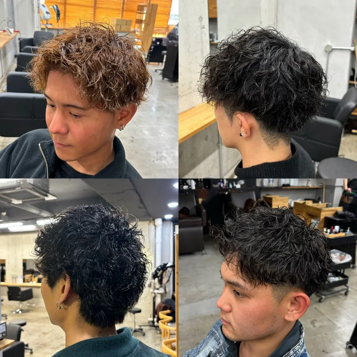 【初回限定クーポン】【メンズ限定】カット+ツイストパーマorツイストスパイラルパーマの写真