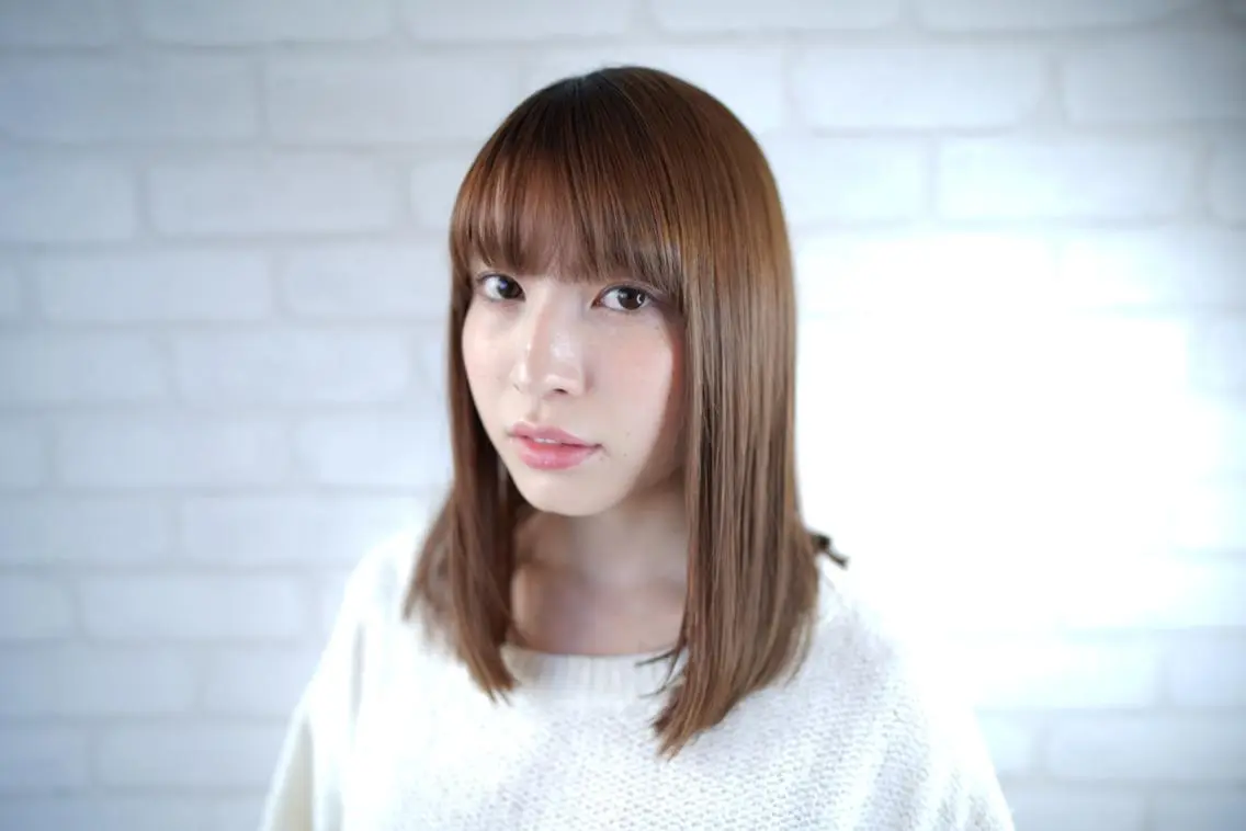 ミディアム カラー ヘアアレンジ 大久保寿高✨ なりたい色を叶える✨のヘアスタイル