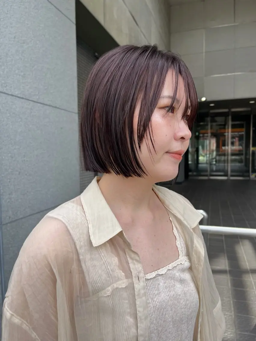 ショート ボブ YUI🍊 ボブ/レイヤーカットのヘアスタイル
