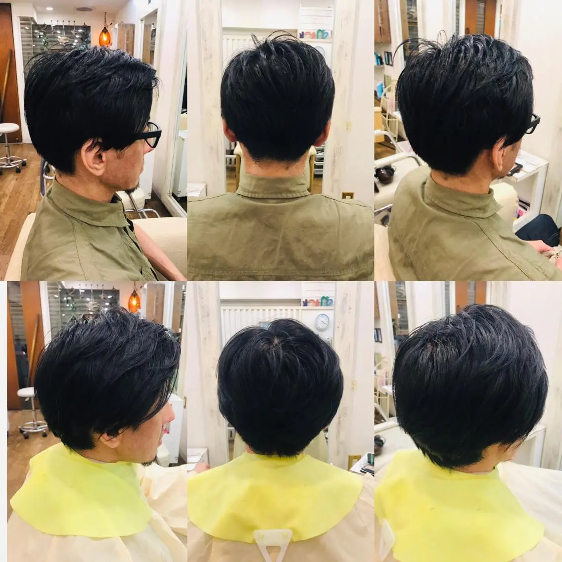 ショート メンズ 刈り上げ カット 吉原 頌平のヘアスタイル