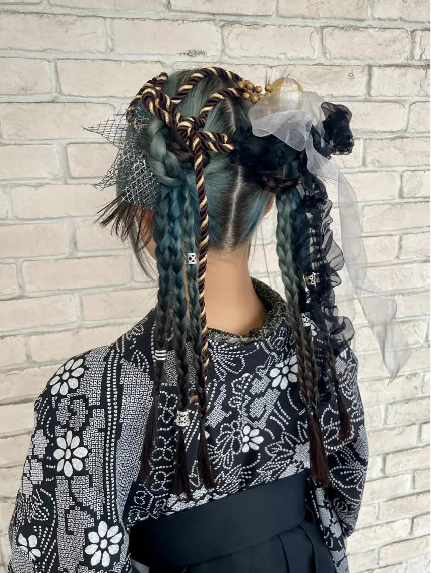ヘアアレンジ ブリーチ超特化美容師 ☯️ルカ✡️💫のヘアスタイル