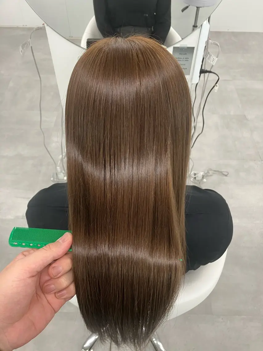 今だけ限定✨ ブリーチなしメテオダブルカラー+3stepトリートメントの写真
