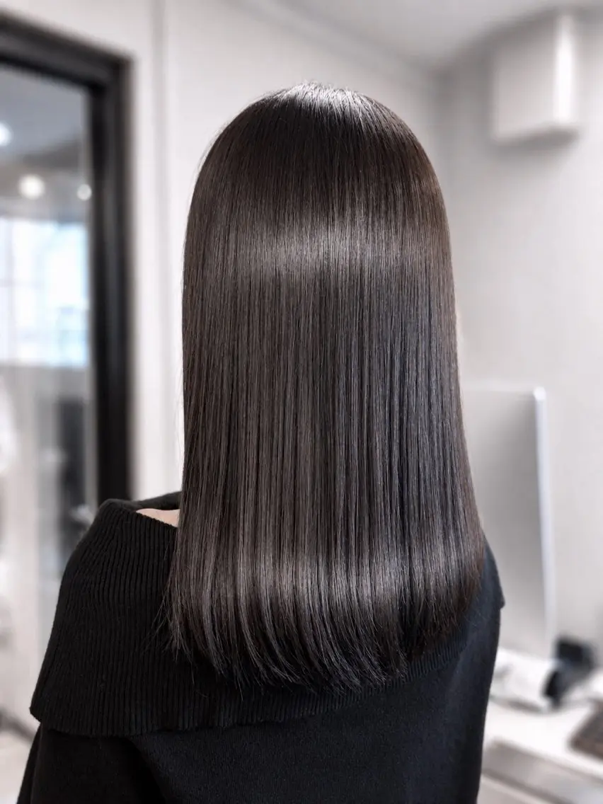 ロング カラー ヘアカラー トリートメント 髪質改善/ 艶髪人気/Renaのヘアスタイル