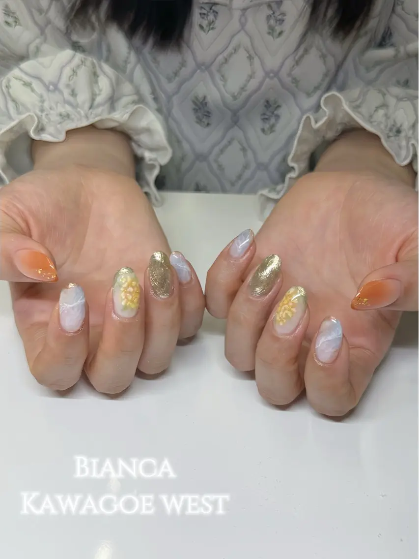 ネイル ハンドネイル Bianca川越西口 NAKANOのネイルデザイン