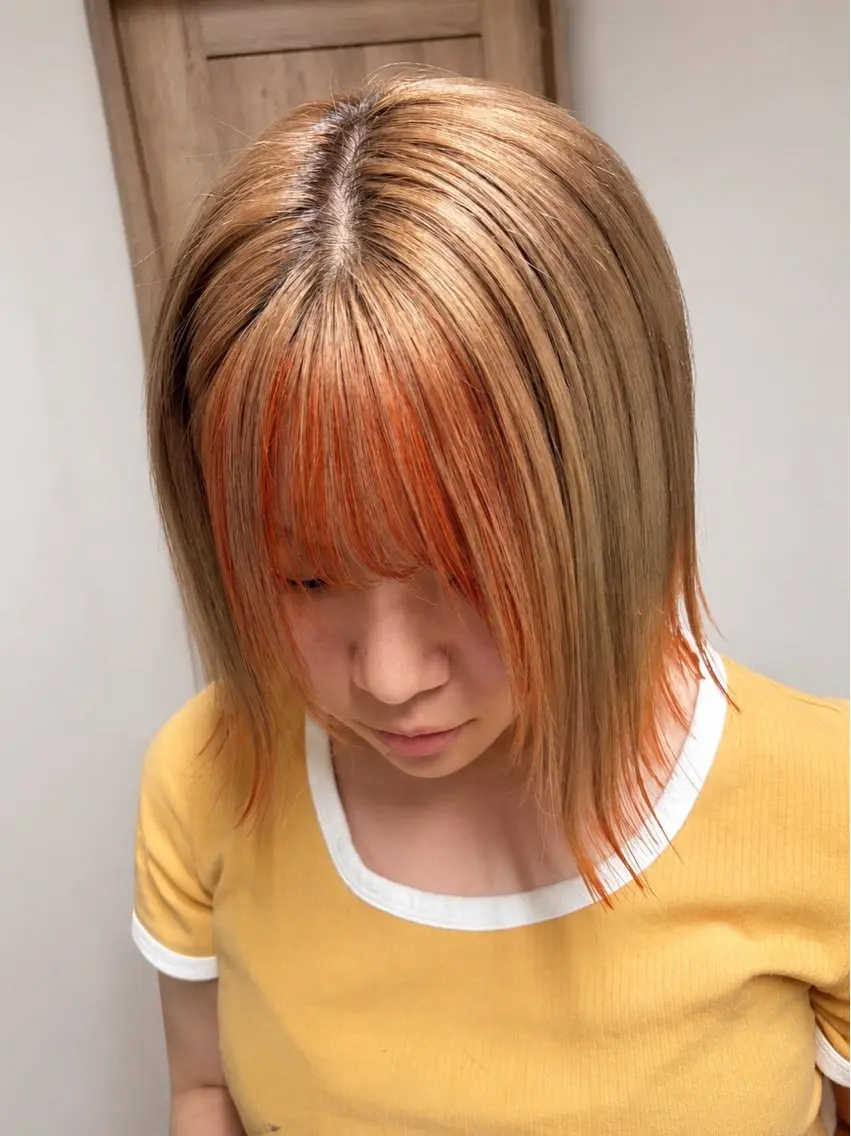 カラー 🫧小峰 夕依のヘアスタイル