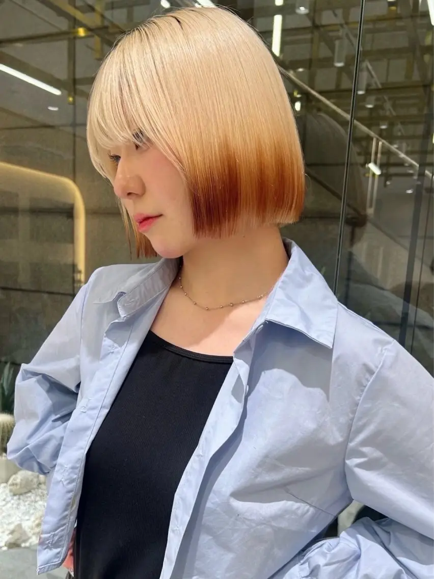 【✨💇🏻♀️ぷつっとボブ💇🏻♀️✨】の写真