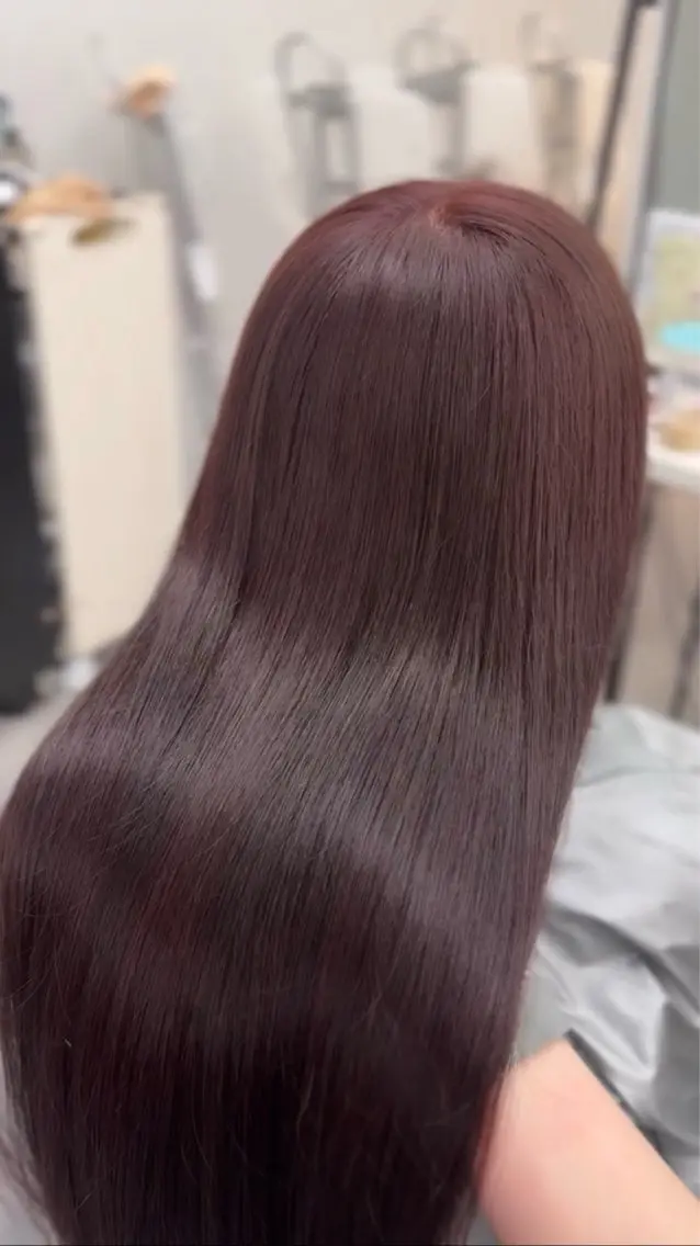ロング カラー カット ヘアカラー yuna 💕透明感カラー💕のヘアスタイル