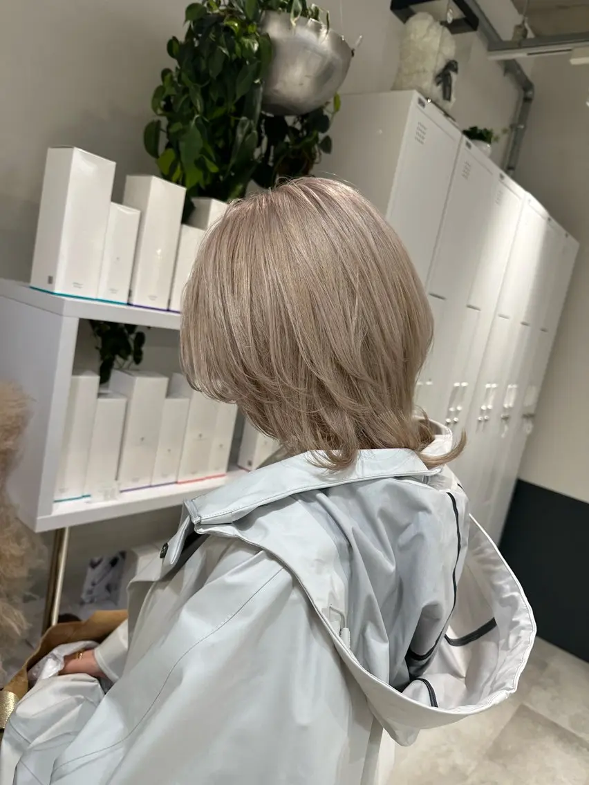 ショート ウルフカット Rubik's江坂 ルービックえさかのヘアスタイル