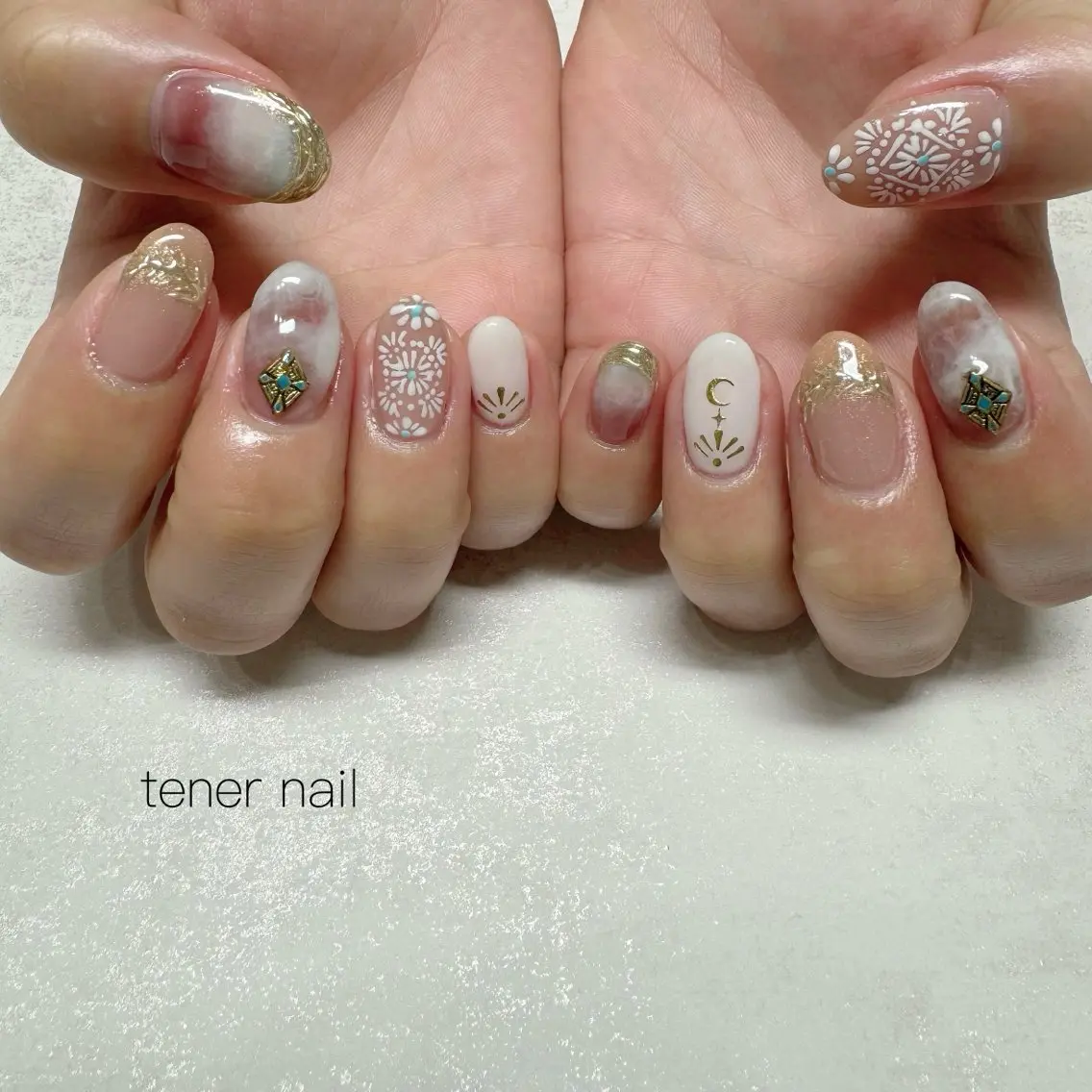 ネイル ハンドネイル テネルネイル tener nailのネイルデザイン