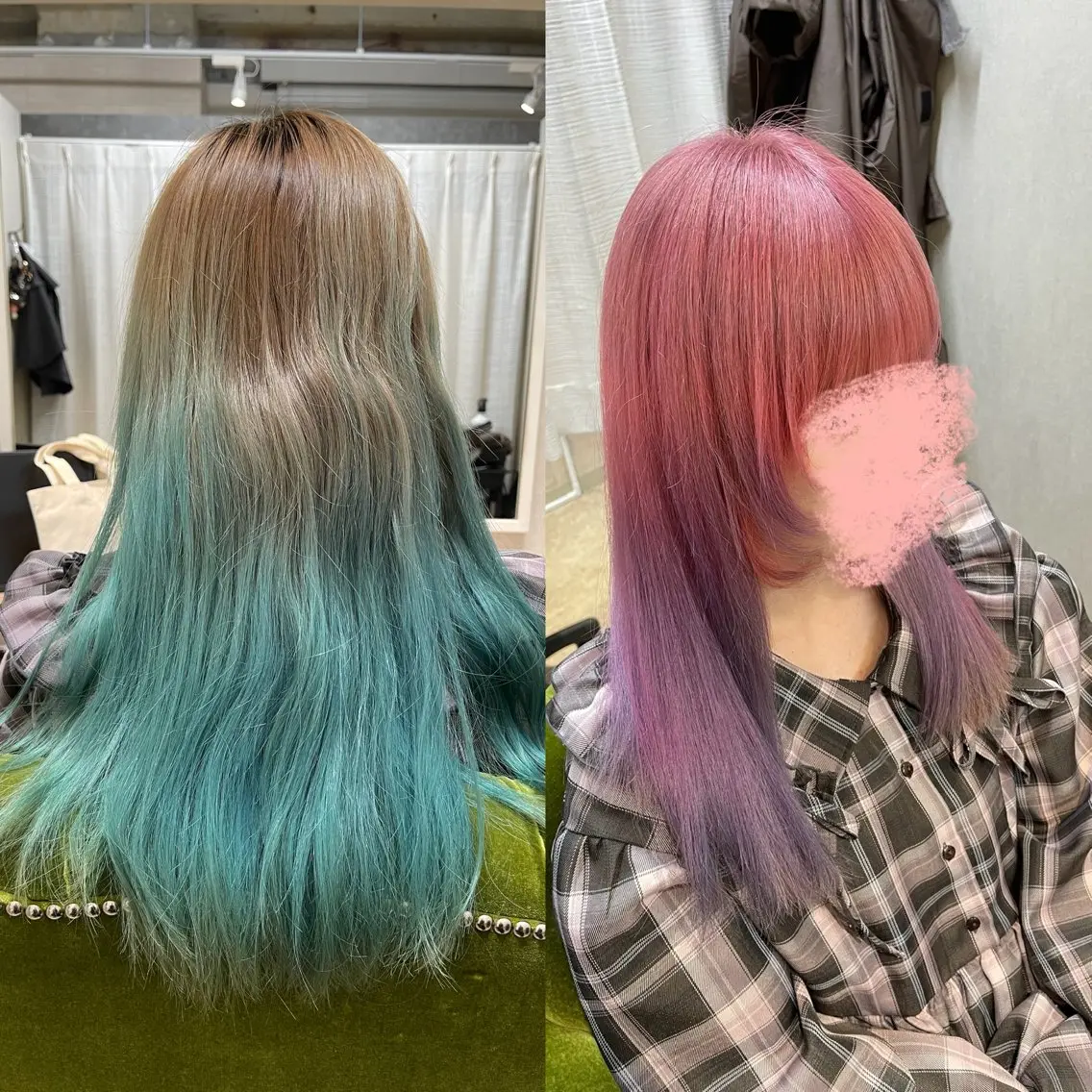 ミディアム カラー ヘアカラー ANDIAMO SAKAE🍁楓のヘアスタイル