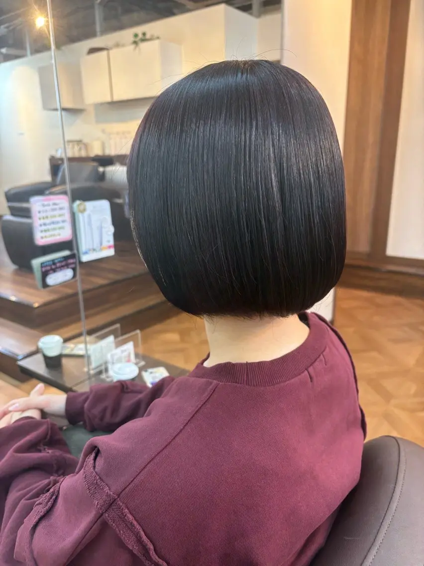 ショート ヘアカラー 🍒Ayana🍒 艶カラー🍒のヘアスタイル