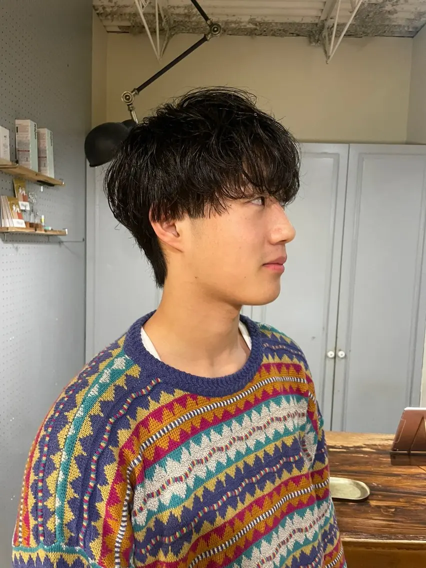メンズ カット トリートメント 🤩噂のMr.髪ポジ ティブ®️yu🤩のヘアスタイル