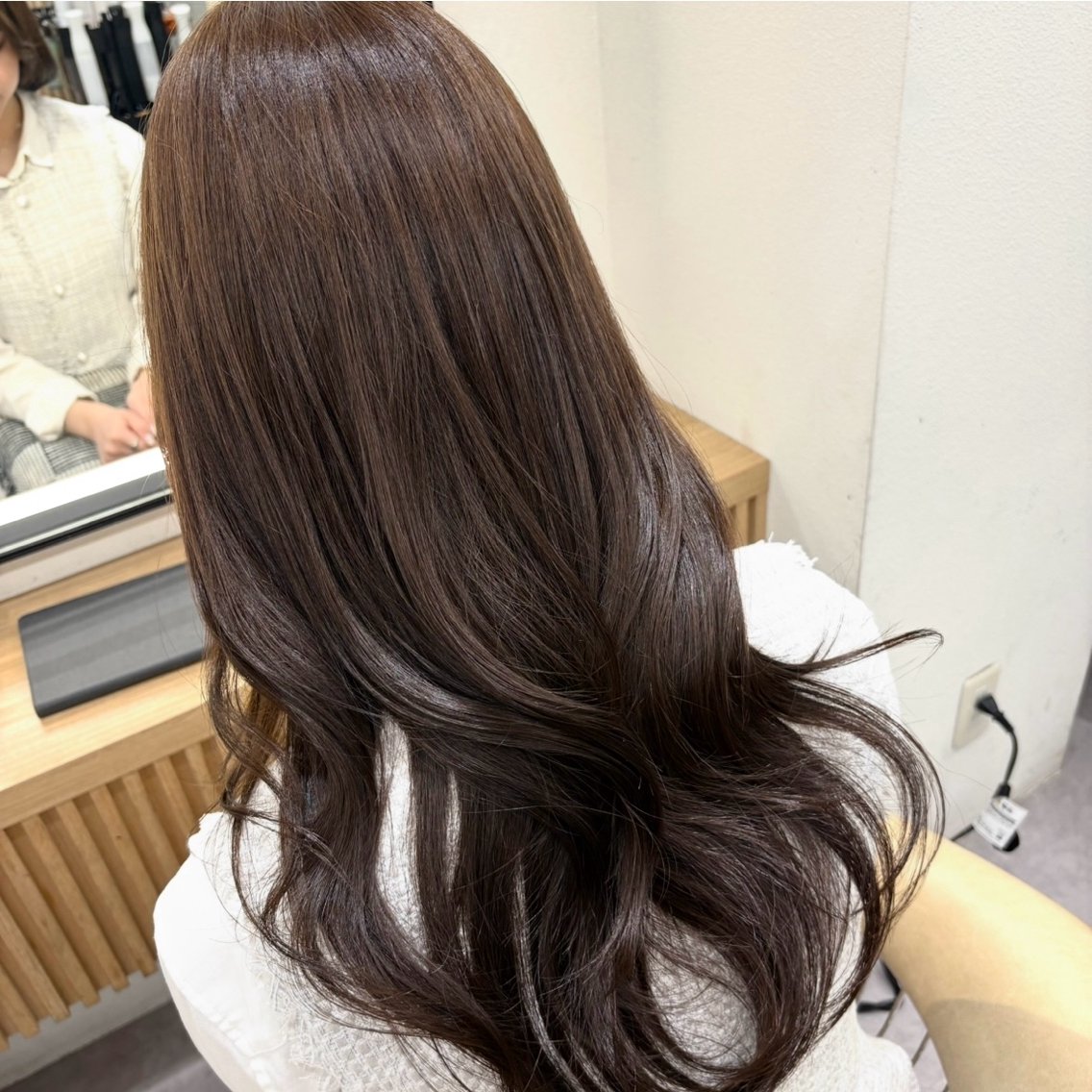 ロング カラー カット ヘアカラー レイヤー🍀ボブ 浦和🍓YUIのヘアスタイル